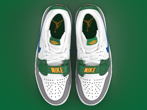 Air Legacy 312 Low Pine Green 3D Модель