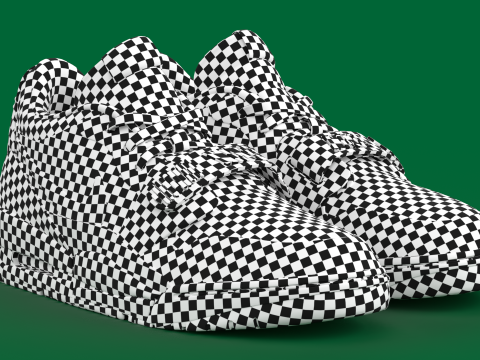 Air Legacy 312 Low Pine Green 3D Модель