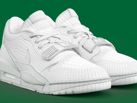 Air Legacy 312 Low Pine Green 3D Модель