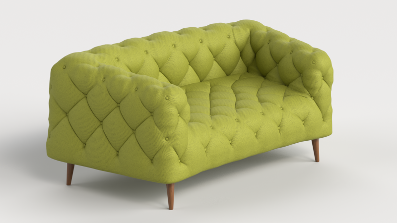 Sofa 3 Multicolor Chesterfield Sofa 3D 模型 .c4d .max .obj .3ds .fbx .stl .blend