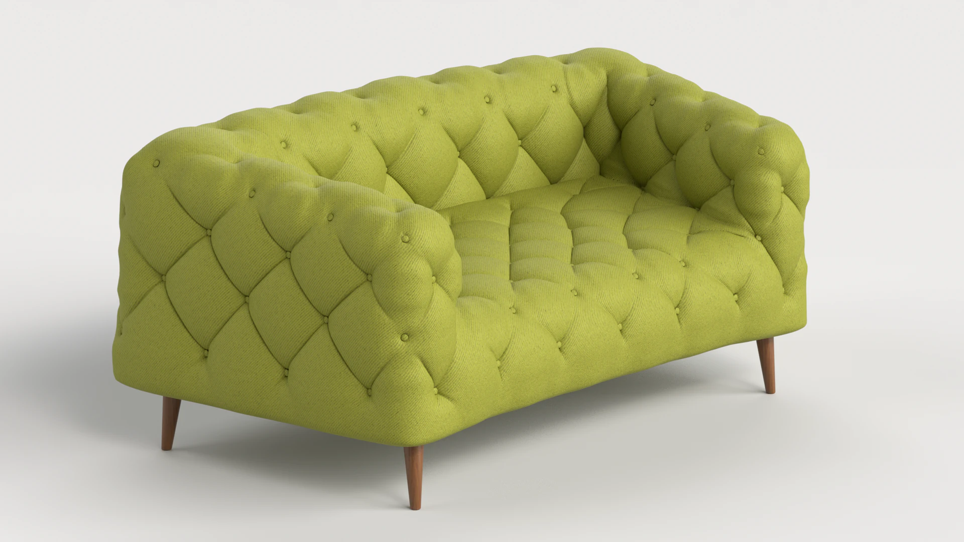 Sofa 3 Multicolor Chesterfield Sofa 3D Model .c4d .max .obj .3ds .fbx .stl .blend 