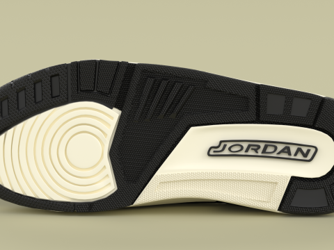 Air Legacy 312 Low black Phantom 3D 모델