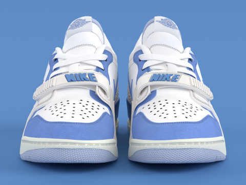 Air Legacy 312 Low Legend Blue Model 3D
