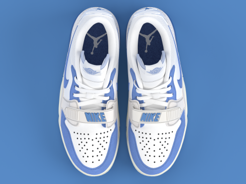 Air Legacy 312 Low Legend Blue Model 3D