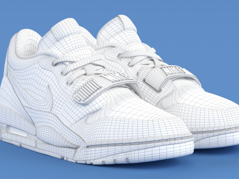 Air Legacy 312 Low Legend Blue Model 3D