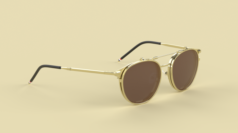 Firenze Eyewear Glasses Model 3D .c4d .max .obj .3ds .fbx .stl .blend 