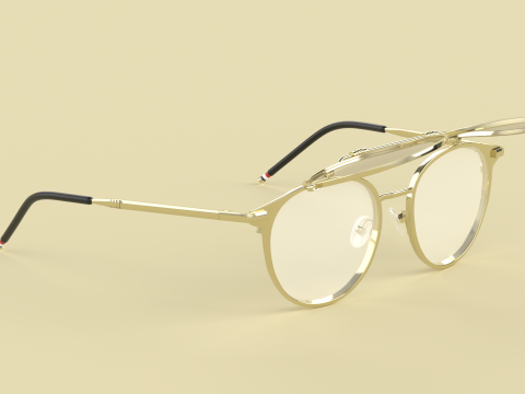 Firenze Eyewear Glasses Model 3D
