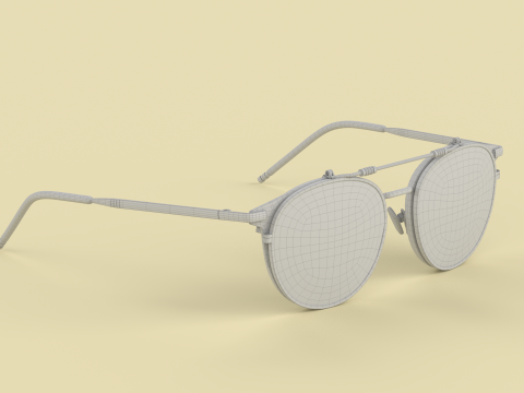 Firenze Eyewear Glasses Model 3D