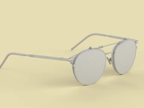 Firenze Eyewear Glasses 3D Model