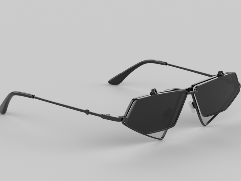 Milano Eyewear Glasses 3D Модель