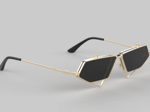 Milano Eyewear Glasses 3D Model