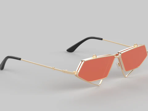 Milano Eyewear Glasses 3D Model