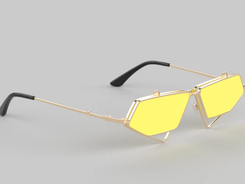 Milano Eyewear Glasses 3D Model