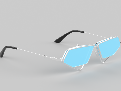 Milano Eyewear Glasses Modello 3D