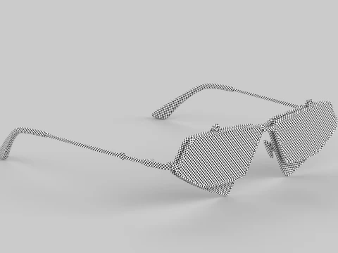 Milano Eyewear Glasses 3D Model