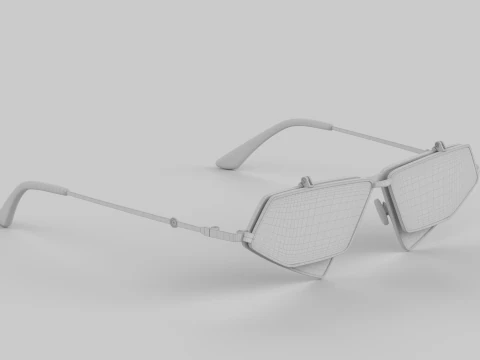 Milano Eyewear Glasses 3D Model