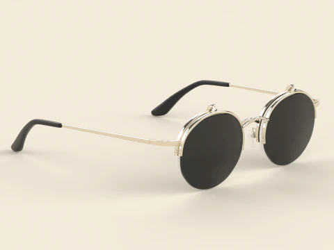 巴勒莫眼镜 眼镜 3D 模型