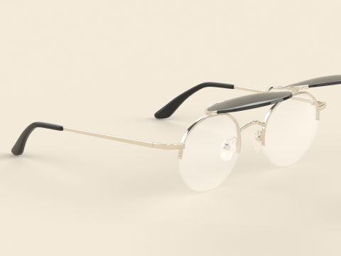 Palermo Eyewear Glasses 3D 모델
