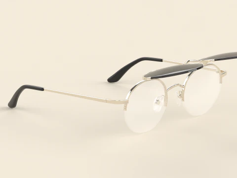 Palermo Eyewear Glasses 3D Model
