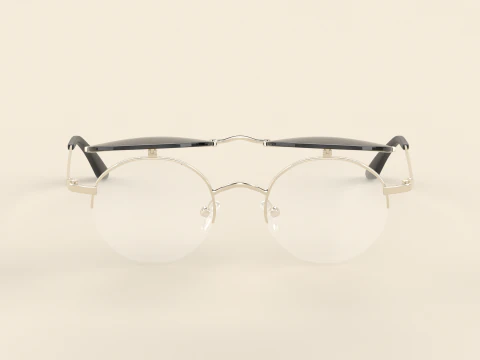 Palermo Eyewear Glasses 3D Model