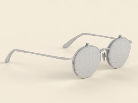 Palermo Eyewear Glasses 3D Model