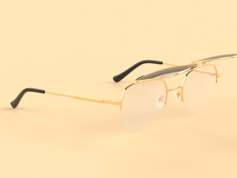 Verona Eyewear Glasses 3D Model