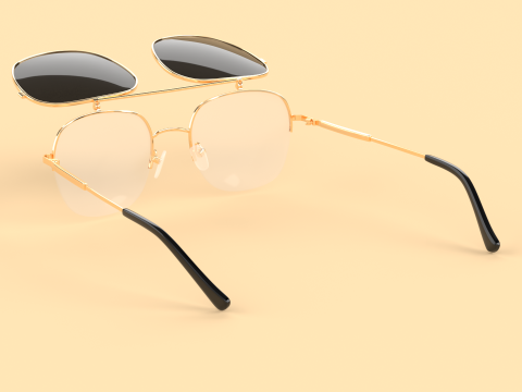 Verona Eyewear Glasses 3D Model