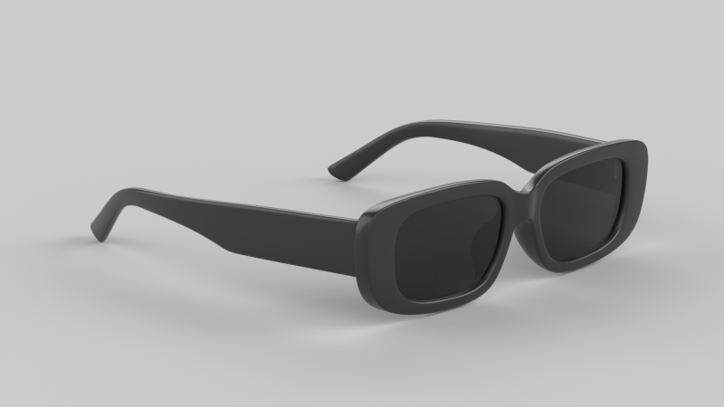 Classic Eyewear Glasses 3D 模型 .c4d .max .obj .3ds .fbx .stl .blend