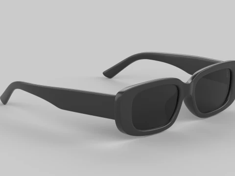 Classic Eyewear Glasses 3D Model