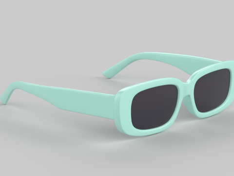 Classic Eyewear Glasses 3D 模型