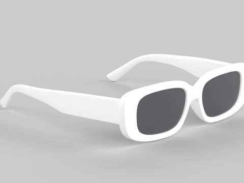 Classic Eyewear Glasses 3D 模型