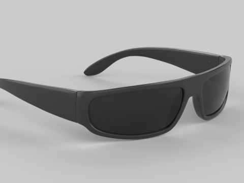 Punch Eyewear Glasses 3D Model