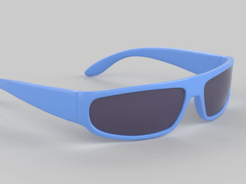 Punch Eyewear Glasses 3D Model