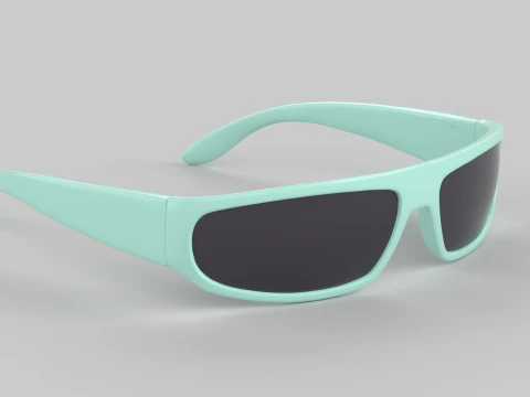 Punch Eyewear Glasses 3D Model