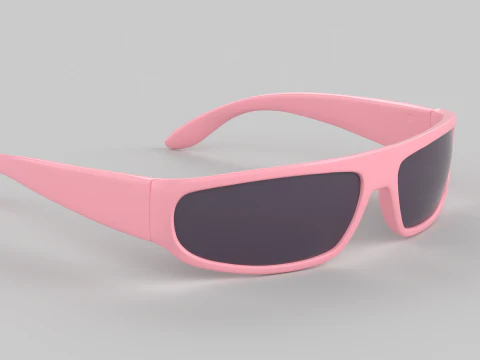 Punch Eyewear Glasses 3D Model