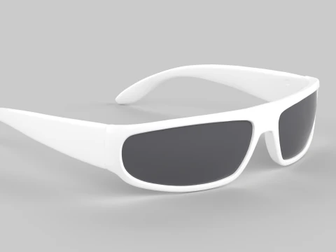 Punch Eyewear Glasses 3D Model