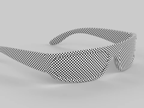 Punch Eyewear Glasses 3D Model