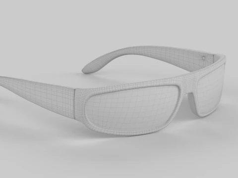 Punch Eyewear Glasses 3D Model