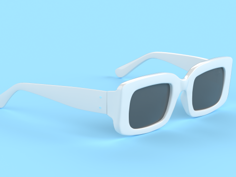 Brooklyn Eyewear Glasses 3D Модель