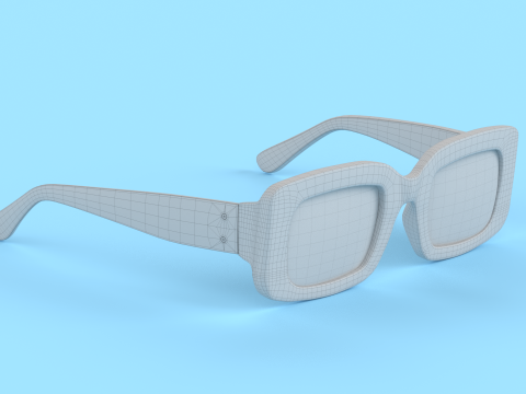 Brooklyn Eyewear Glasses 3D Модель