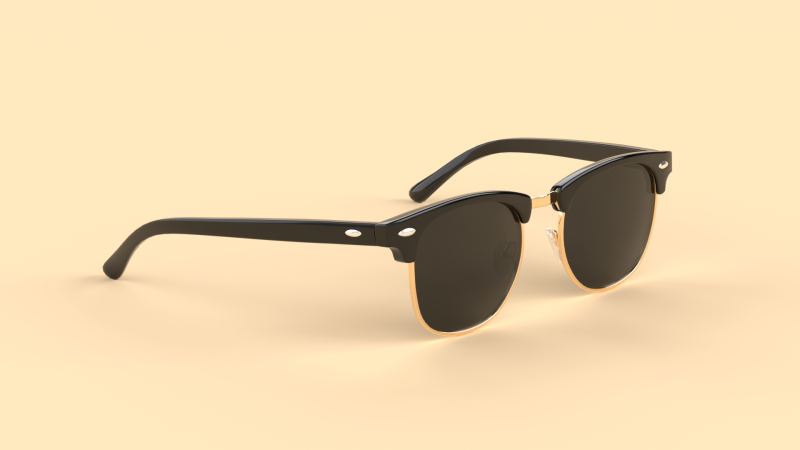 Carter Eyewear Glasses Modello 3D .c4d .max .obj .3ds .fbx .stl .blend 