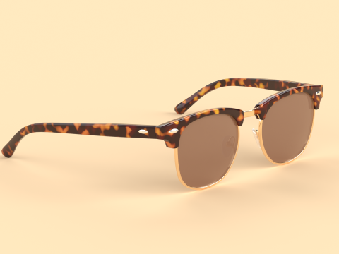 Carter Eyewear Glasses Modello 3D