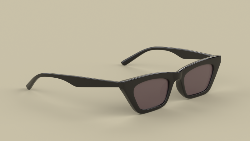 Katalina Eyewear Glasses 3D 모델 .c4d .max .obj .3ds .fbx .stl .blend 