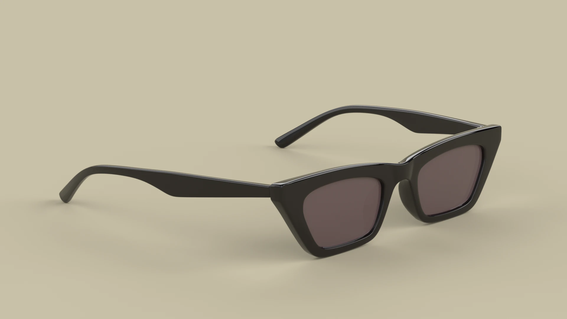 Katalina Eyewear Glasses 3D Model .c4d .max .obj .3ds .fbx .stl .blend