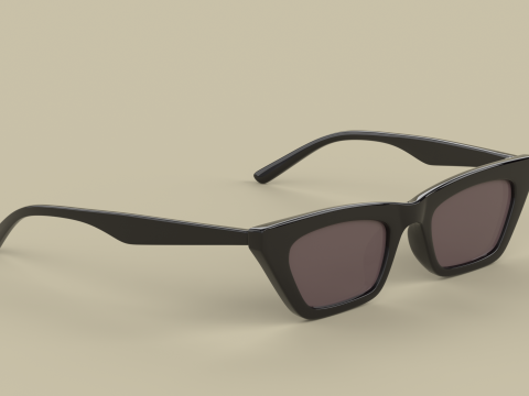 Katalina Eyewear Glasses 3D 모델