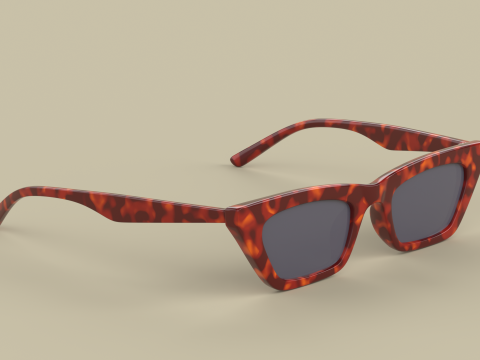 Katalina Eyewear Glasses 3D 모델