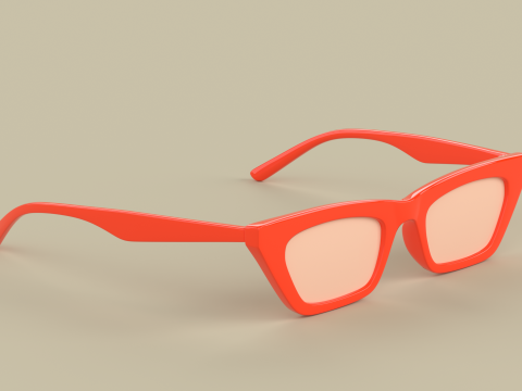 Katalina Eyewear Glasses 3D 모델