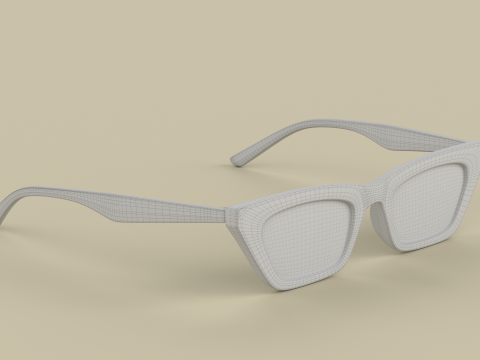 Katalina Eyewear Glasses 3D 모델