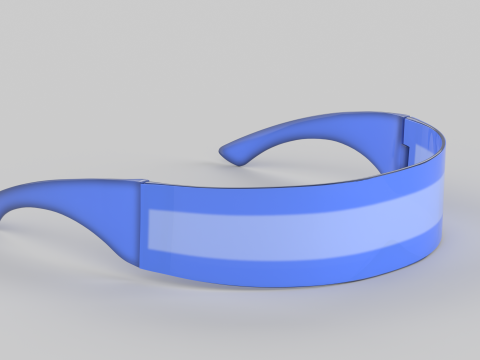 Megatron Eyewear Glasses Modello 3D