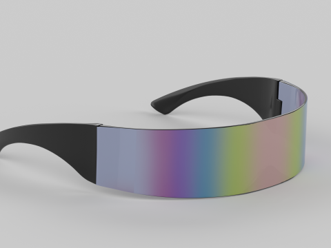 Megatron Eyewear Glasses Modello 3D